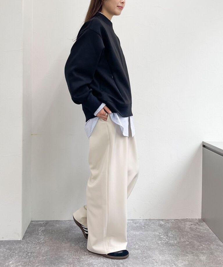 fredy emue「ダンボールニットモックネックプルオーバー」|Tシャツ・カットソー|