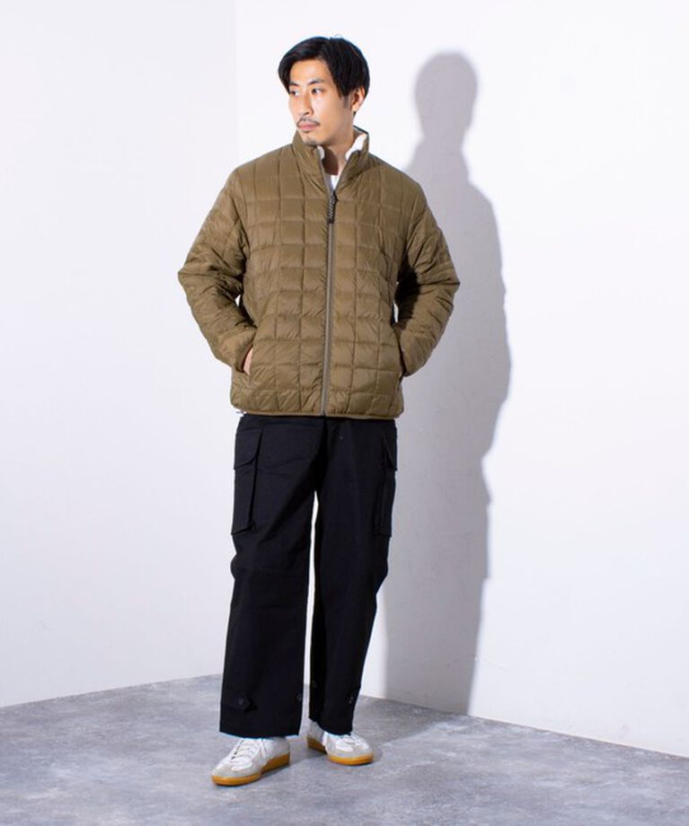 GLOSTER「【TAION/タイオン】DOWN×BOA リバーシブル ボア ダウン ジャケット UNISEX」|ダウン|