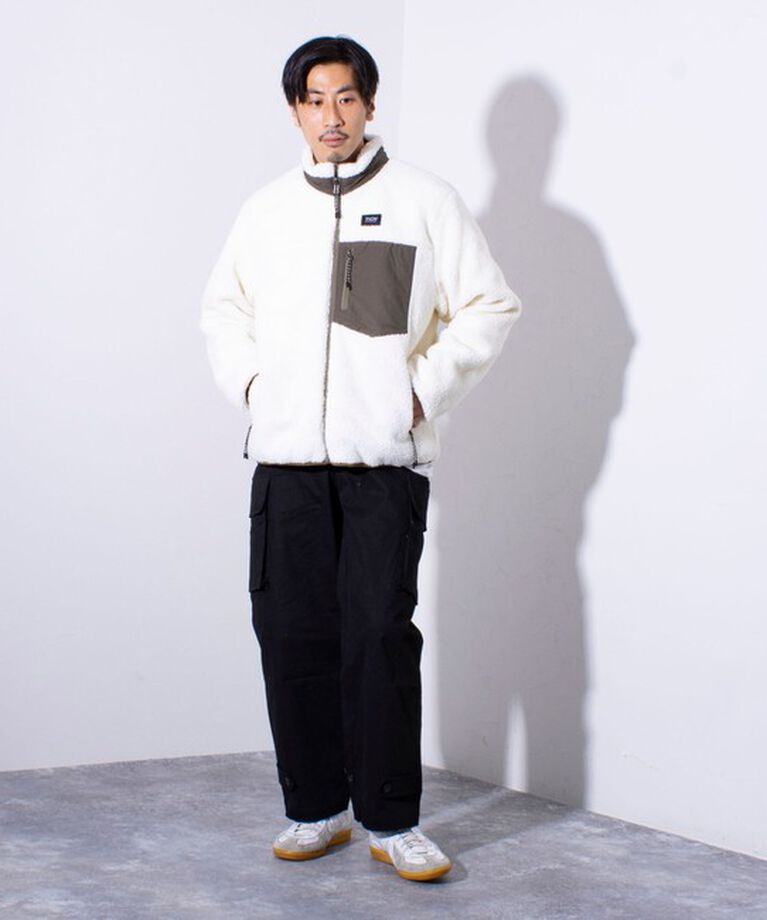 GLOSTER「【TAION/タイオン】DOWN×BOA リバーシブル ボア ダウン ジャケット UNISEX」|ダウン|