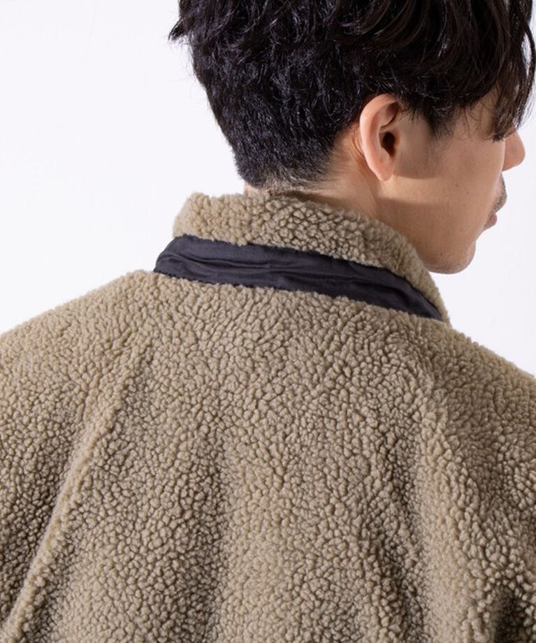GLOSTER「【TAION/タイオン】DOWN×BOA リバーシブル ボア ダウン ジャケット UNISEX」|ダウン|