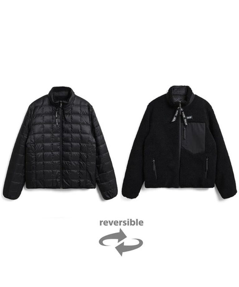GLOSTER「【TAION/タイオン】DOWN×BOA リバーシブル ボア ダウン ジャケット UNISEX」|ダウン|