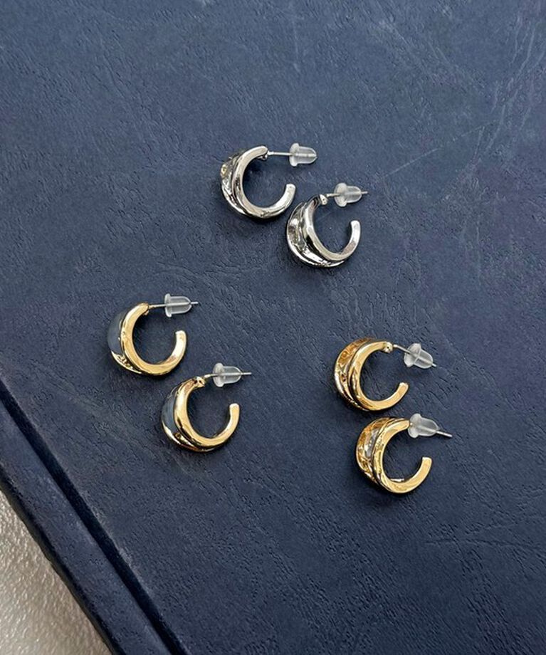fredy emue「しずくストーンCカールピアス」|ピアス|