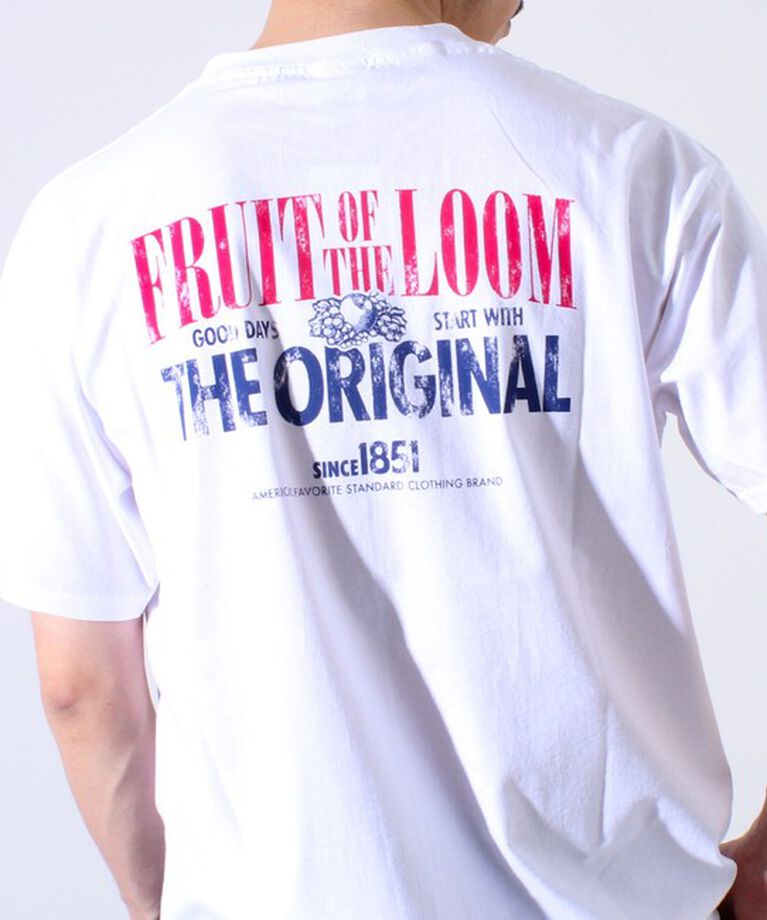 GLOSTER「【FRUIT OF THE LOOM/フルーツオブザルーム】プリントTシャツ バックプリント」|Tシャツ・カットソー|