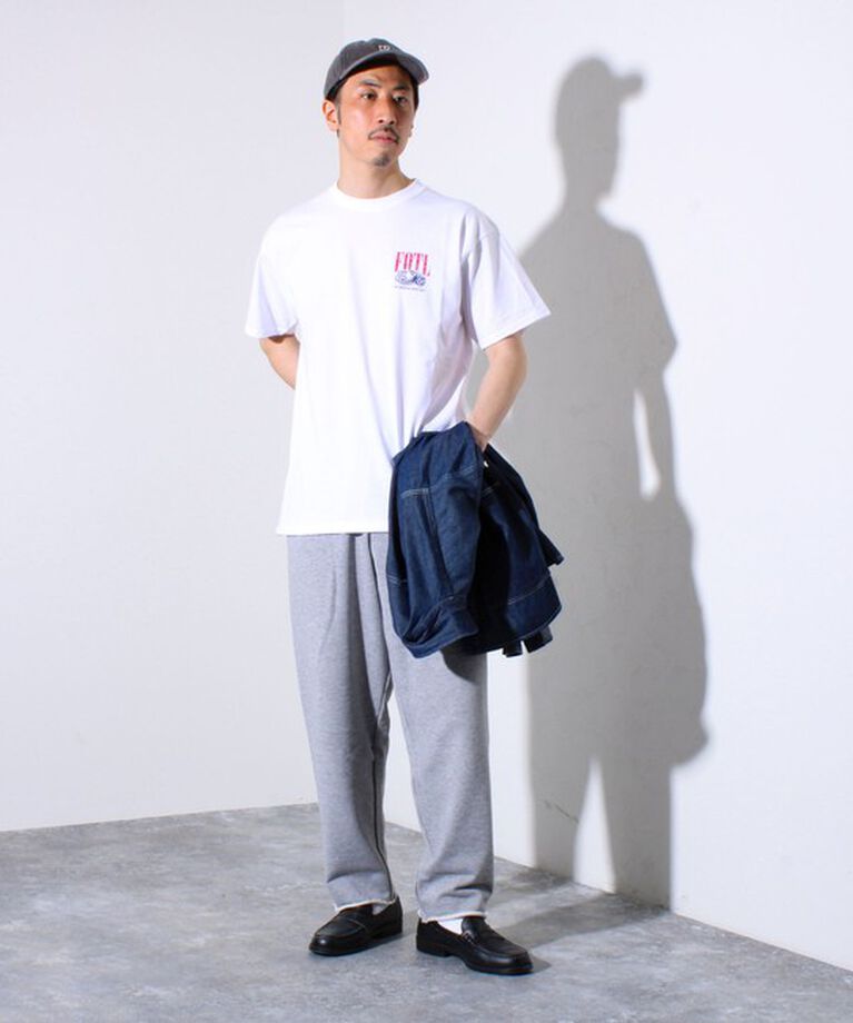 GLOSTER「【FRUIT OF THE LOOM/フルーツオブザルーム】プリントTシャツ バックプリント」|Tシャツ・カットソー|