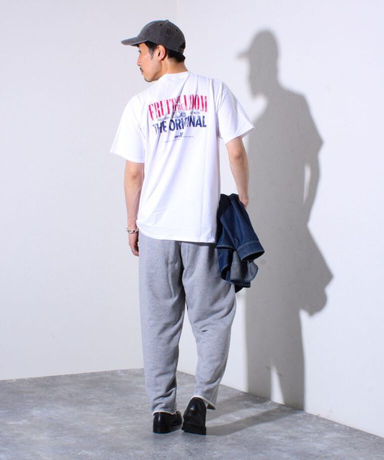 GLOSTER「【FRUIT OF THE LOOM/フルーツオブザルーム】プリントTシャツ バックプリント」|Tシャツ・カットソー|