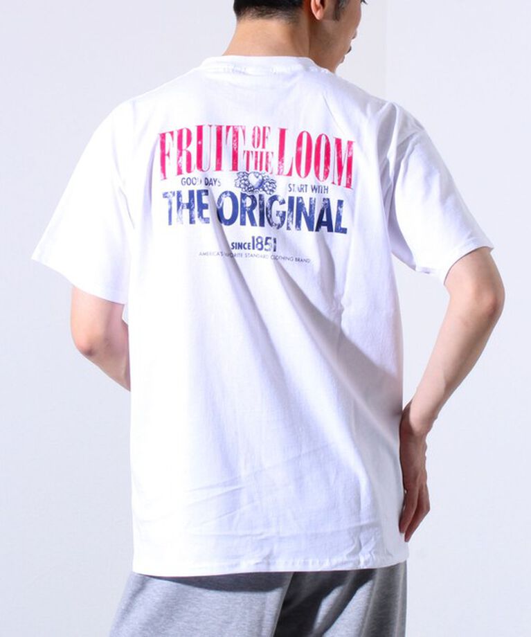 GLOSTER「【FRUIT OF THE LOOM/フルーツオブザルーム】プリントTシャツ バックプリント」|Tシャツ・カットソー|