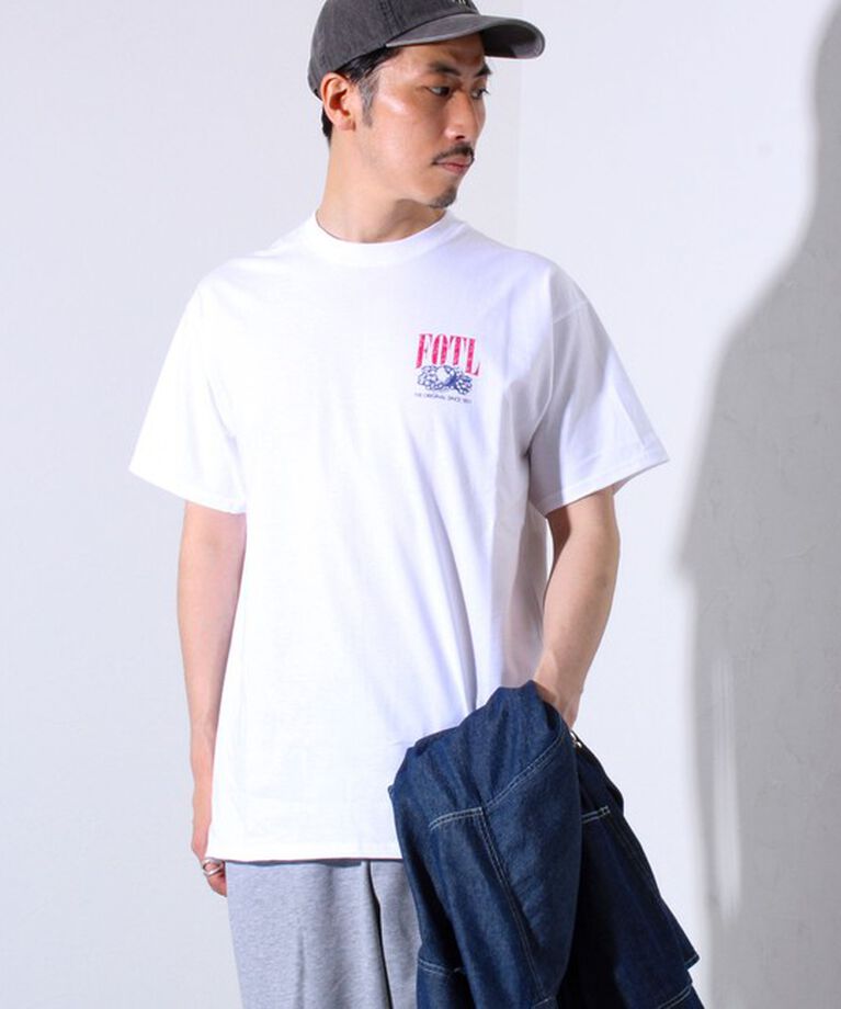 GLOSTER「【FRUIT OF THE LOOM/フルーツオブザルーム】プリントTシャツ バックプリント」|Tシャツ・カットソー|