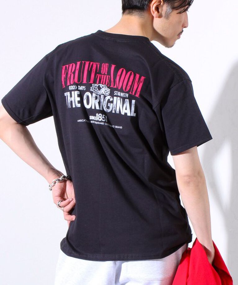 GLOSTER「【FRUIT OF THE LOOM/フルーツオブザルーム】プリントTシャツ バックプリント」|Tシャツ・カットソー|