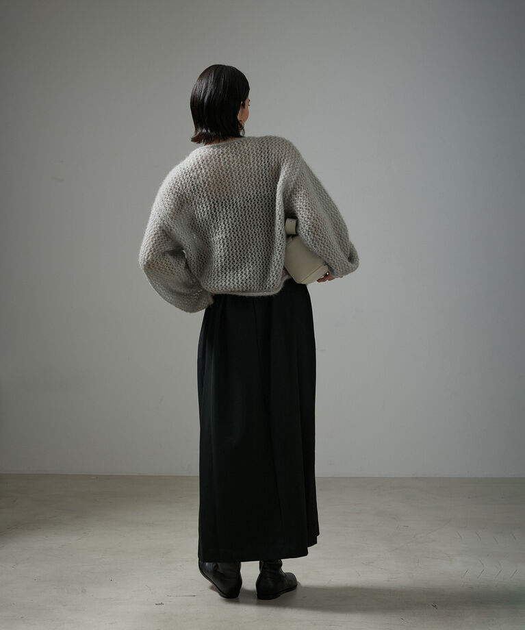 SALON adam et rope'「【WEB限定】フラッフィシアーニットプルオーバー」|ニット・セーター|