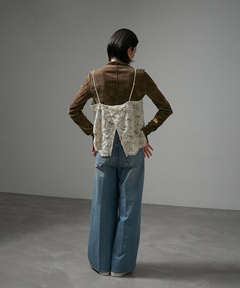 SALON adam et rope'「【WEB限定】リュクスベロアハイネックプルオーバー」|Tシャツ・カットソー|