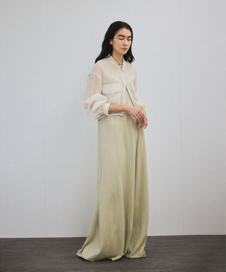 SALON adam et rope'「[25SS]シアークロップドブルゾン 3 / シアーカーディガン」|ブルゾン・スタジャン|