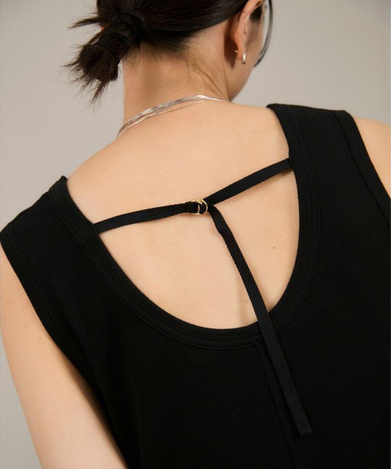 SALON adam et rope'「【WEB限定】ストレッチベアテレコオールインワン」|オールインワン|