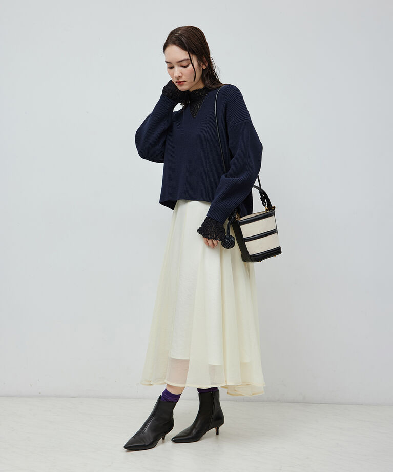 ROPE「Anna Canvas Bag （アンナ キャンバス バッグ）【ポーチ付き】【メディア掲載】」|ハンドバッグ|