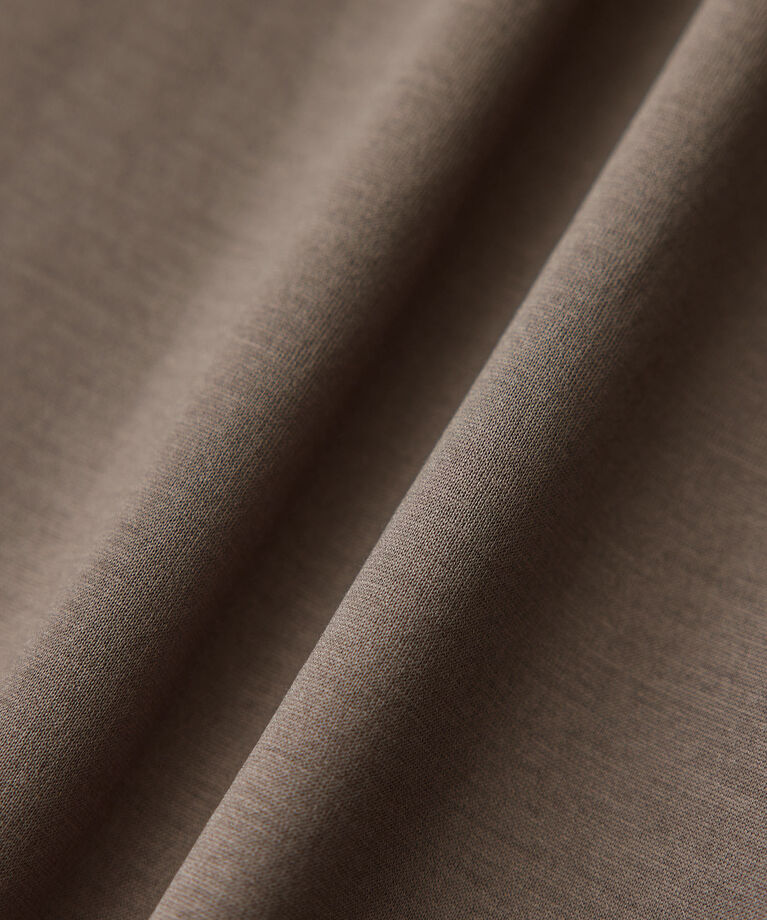 ROPE「【洗える】クリア天竺ラッフルフレンチスリーブカットソー」|シャツ・ブラウス|