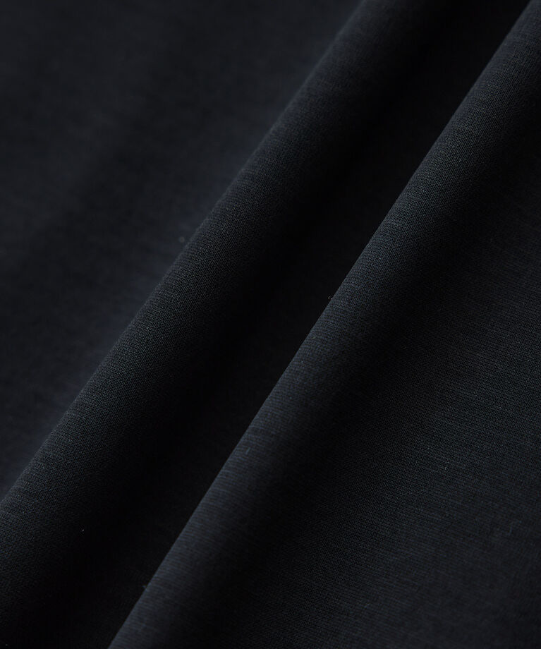 ROPE「【洗える】クリア天竺ラッフルフレンチスリーブカットソー」|シャツ・ブラウス|