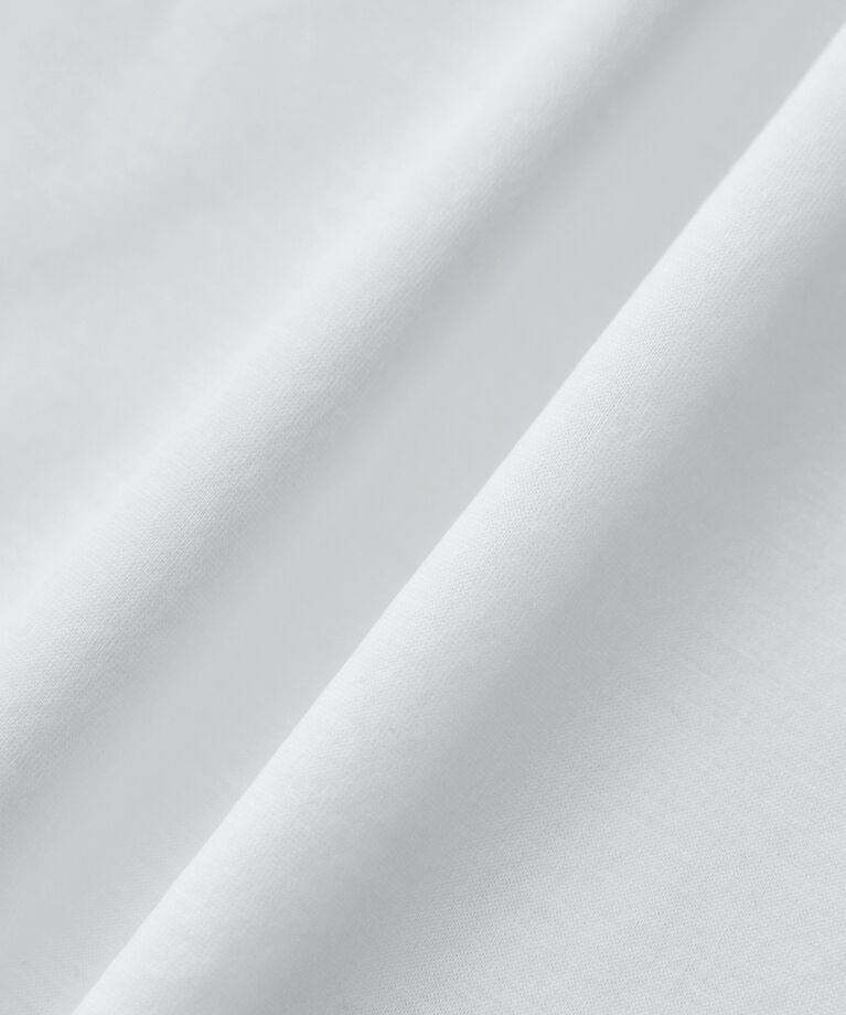 ROPE「【洗える】クリア天竺ラッフルフレンチスリーブカットソー」|シャツ・ブラウス|