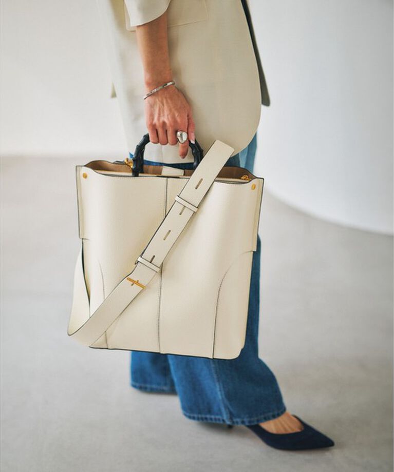 E'POR「【E'POR】BAMBOO BAG Large【25SS】」|トートバッグ|