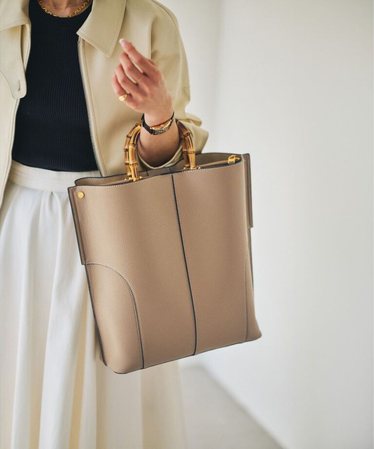 E'POR「【E'POR】BAMBOO BAG Large【25SS】」|トートバッグ|