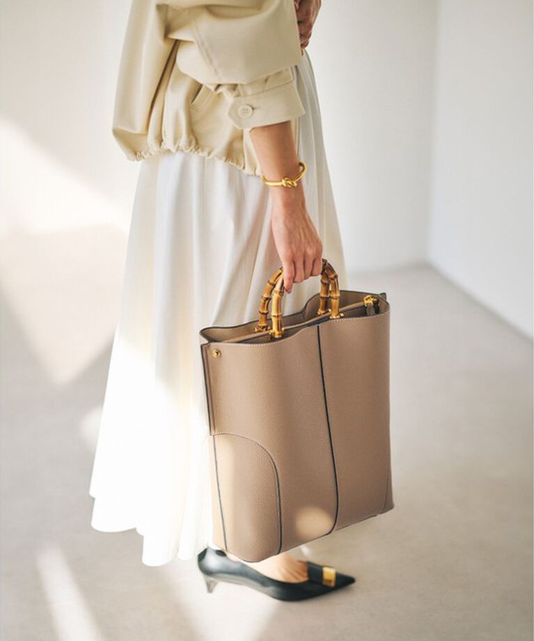 E'POR「【E'POR】BAMBOO BAG Large【25SS】」|トートバッグ|