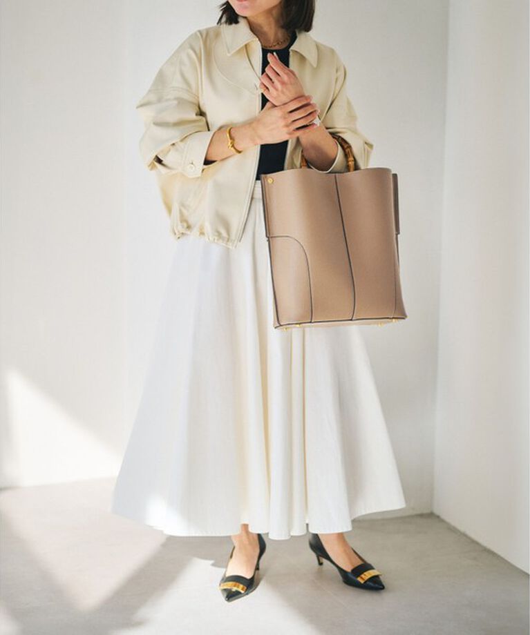 E'POR「【E'POR】BAMBOO BAG Large【25SS】」|トートバッグ|
