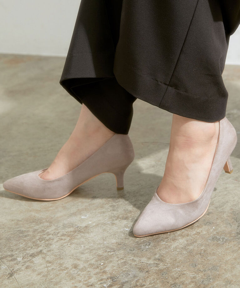 Juze「【抗菌・防臭】【WEB限定6cmヒール】5cmヒールパンプス」|パンプス|