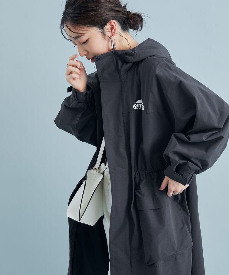 VIS「【OUTDOOR PRODUCTSコラボ】【洗濯可・撥水加工】オーバーサイズロングマウンテンパーカー」|アウトドア|