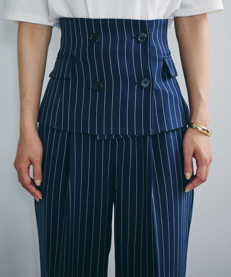 VIS「【Washable】エコウールタッチコルセット【sustainable】」|ベルト|