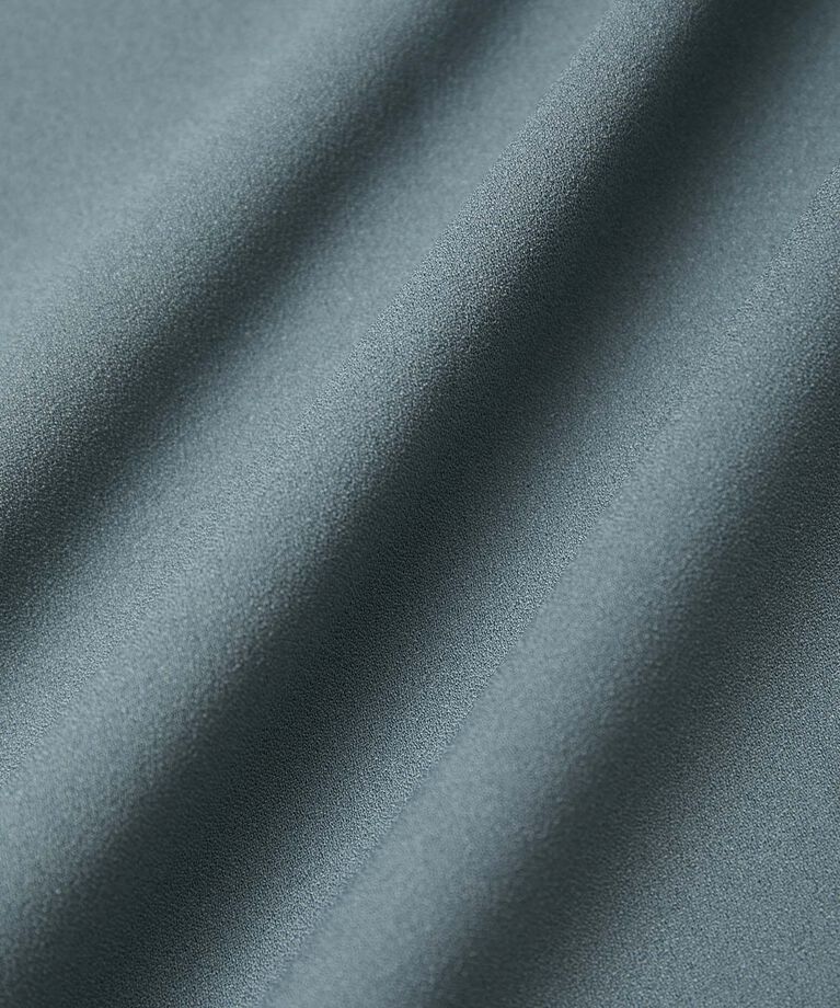 VIS「【洗える・EASYCARE】フロントタック長袖ブラウス【sustainable】」|シャツ・ブラウス|