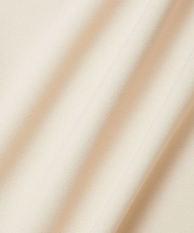 VIS「【洗える・EASYCARE】フロントタック長袖ブラウス【sustainable】」|シャツ・ブラウス|