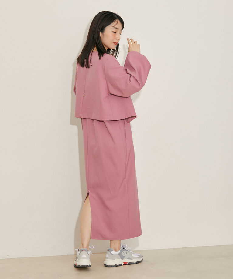 vis-a-vis「【WEB限定】【マルチWAY】キャミワンピース＆ブルゾンセット」|ワンピース|
