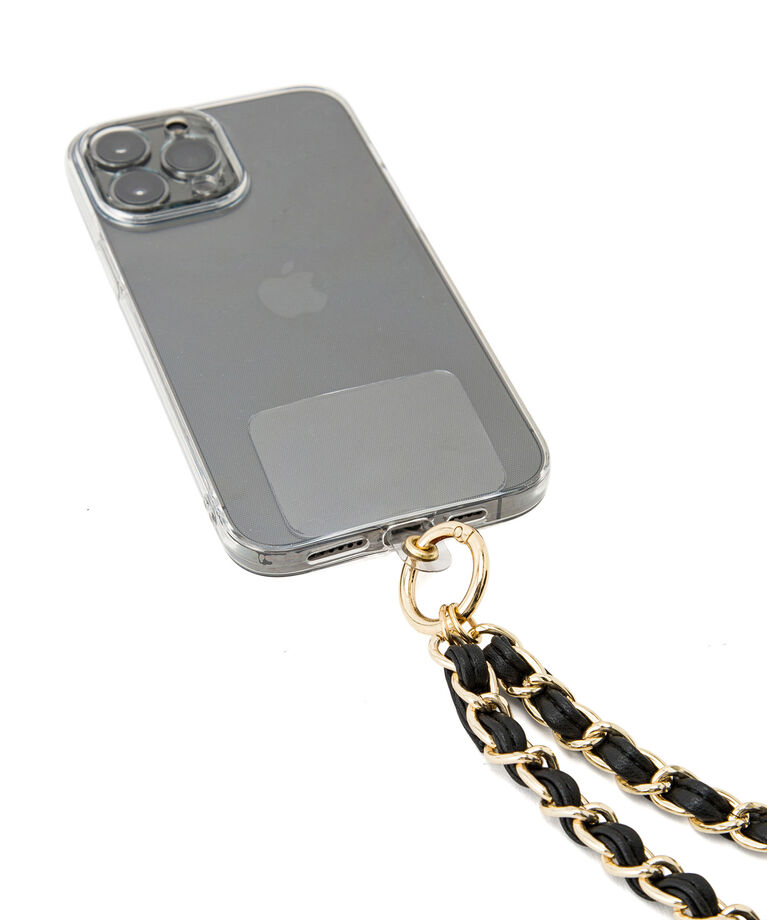 VIS「フェイクレザー×チェーンスマホショルダー」|その他|