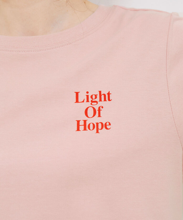 VIS「【洗える】USAコットンちびロゴTシャツ」|Tシャツ・カットソー|