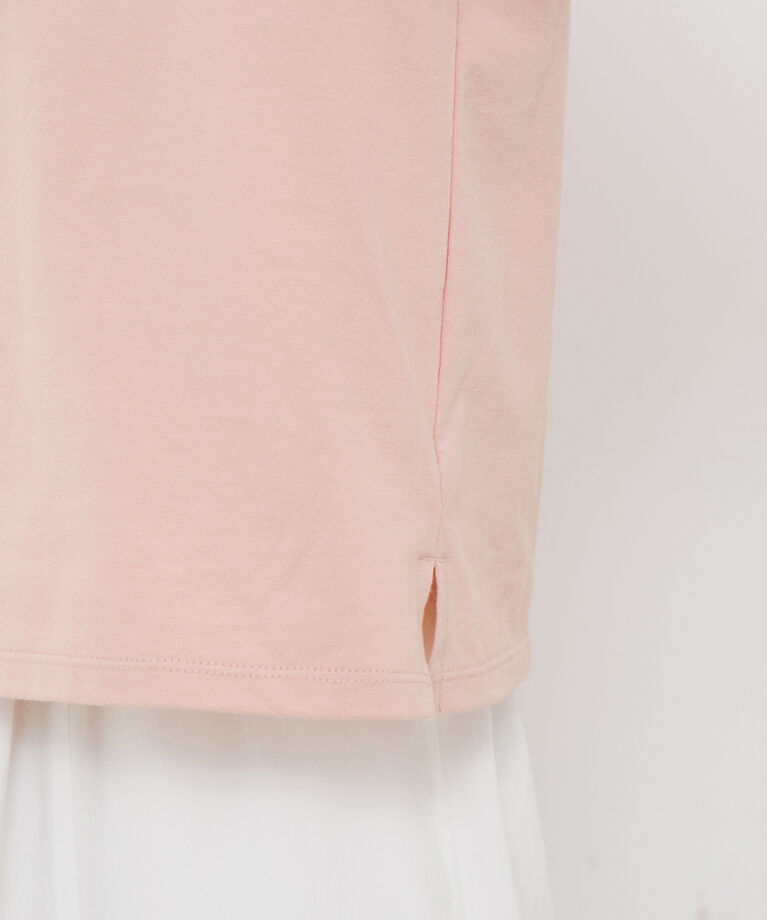 VIS「【洗える】USAコットンちびロゴTシャツ」|Tシャツ・カットソー|