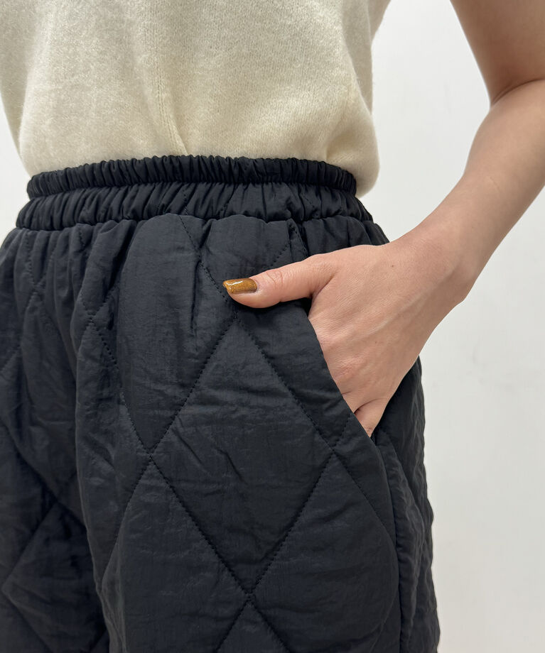 VIS「【WEB限定】キルティングショートパンツ」|スラックス|