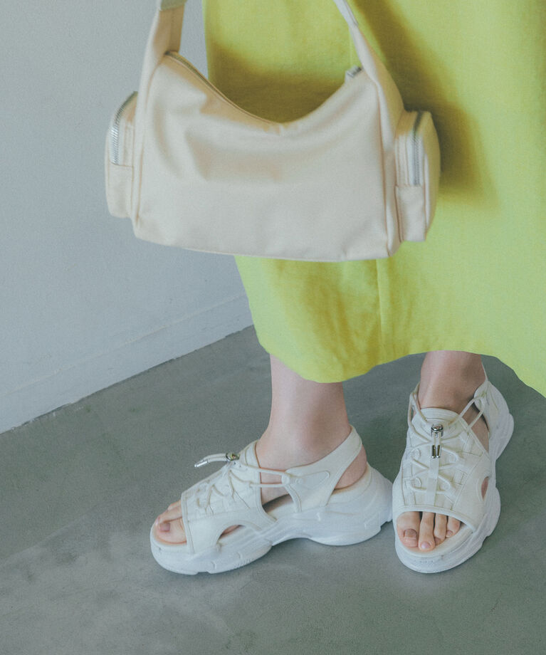 Juze「厚底スニーカーサンダル」|サンダル|
