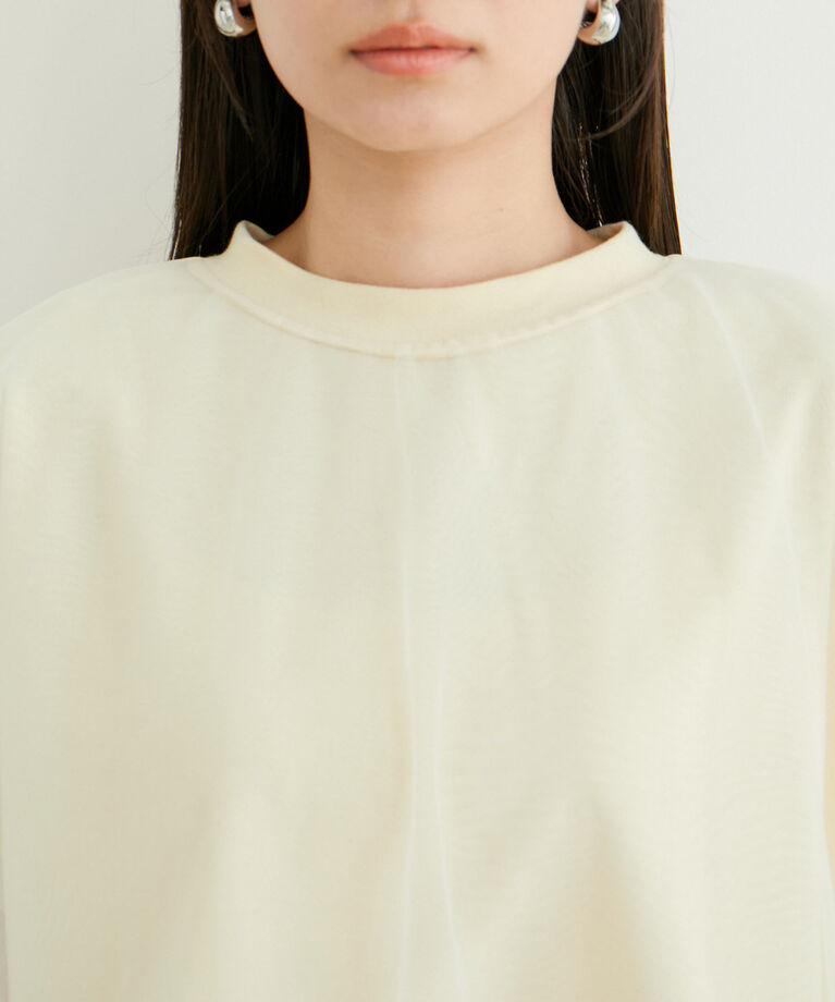 VIS「【2WAY】チュールリバーシブルプルオーバー」|Tシャツ・カットソー|