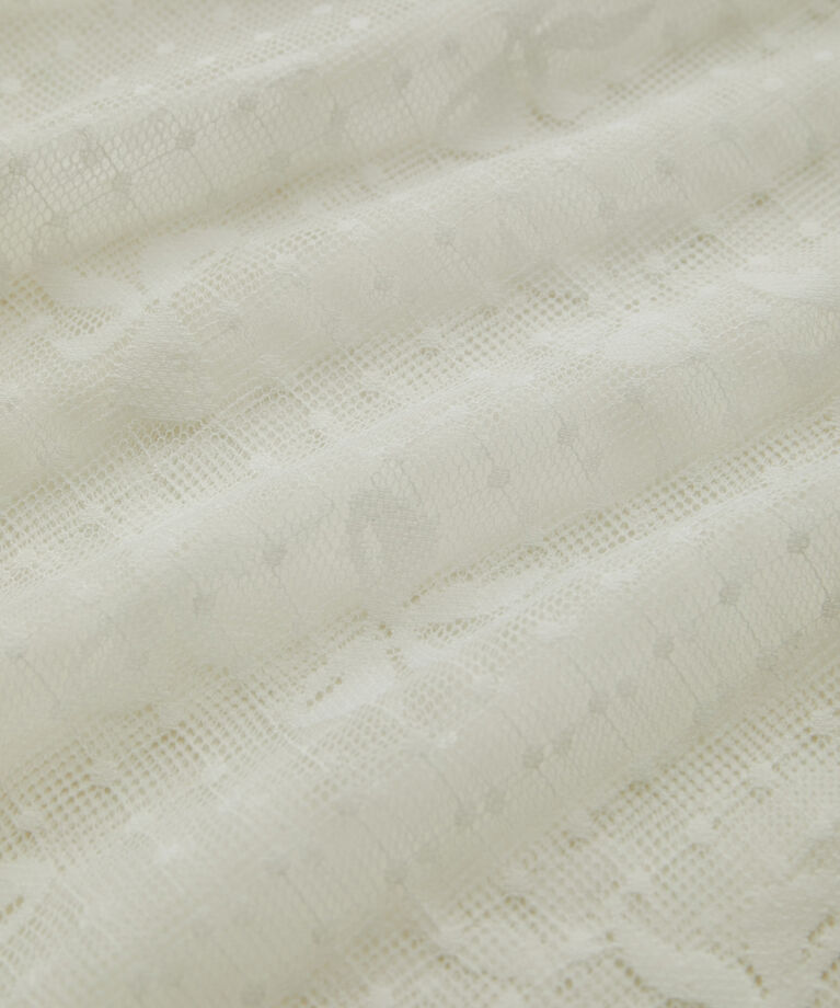 VIS「【WEB/一部店舗限定】リボンモチーフチュールプルオーバー」|Tシャツ・カットソー|