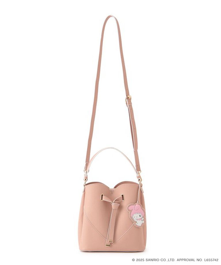 VIS「【マイメロディ&クロミ】 VIS別注モデルハートカットバッグ＆チャームSET」|ハンドバッグ|