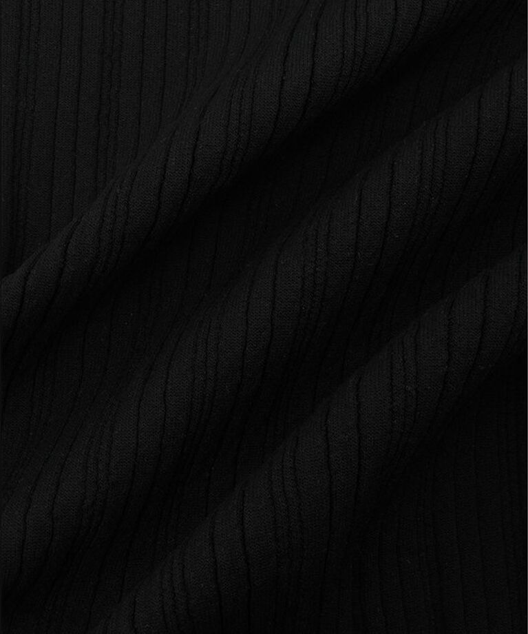 ADAM ET ROPE'「ハーフZIPニットワンピース」|ワンピース|