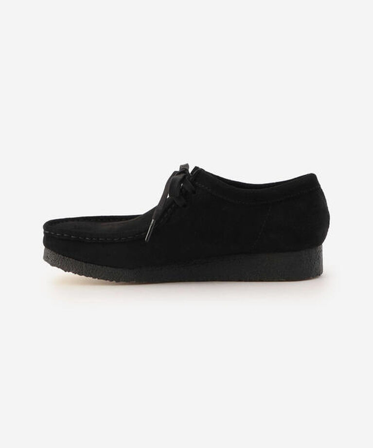  「Clarks | WALLABEE BLACK SUEDE MEN」|ビジネス・ドレスシューズ|