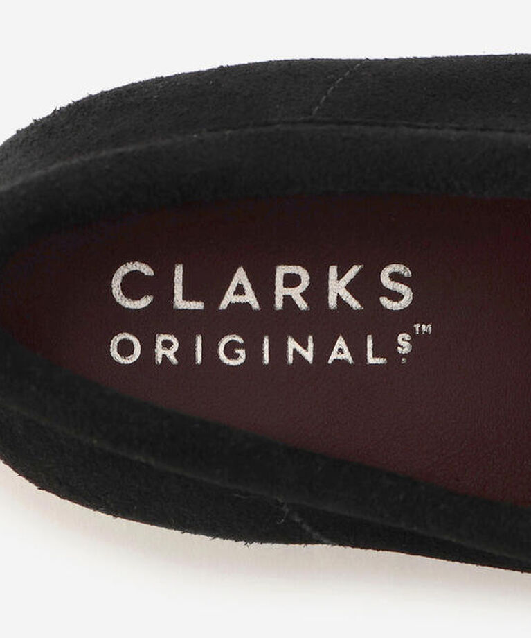  「Clarks | WALLABEE BLACK SUEDE MEN」|ビジネス・ドレスシューズ|