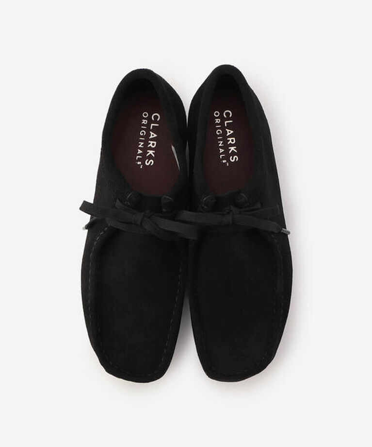  「Clarks | WALLABEE BLACK SUEDE MEN」|ビジネス・ドレスシューズ|