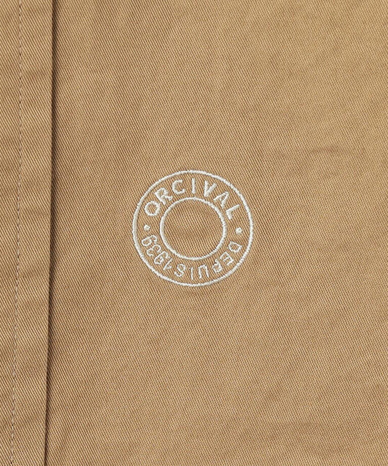ORCIVAL「ORCIVAL | コットンツイル ギャザーロングシャツ WOMEN」|ワンピース|