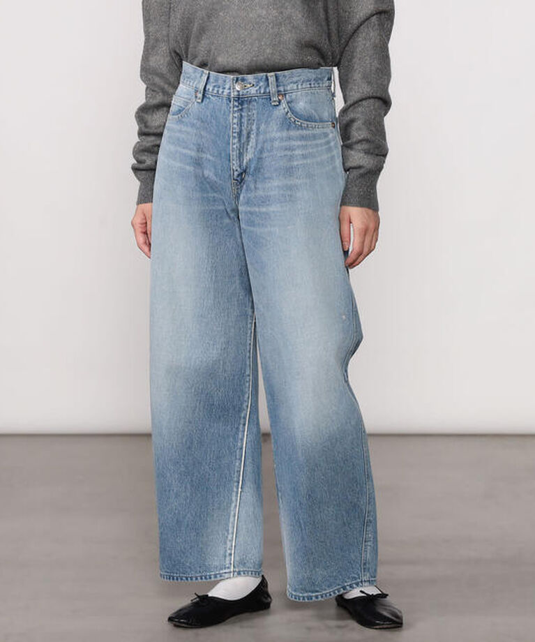  「SERGE de bleu | ワイドセルビッチデニム WOMEN」|デニム|DENIM
