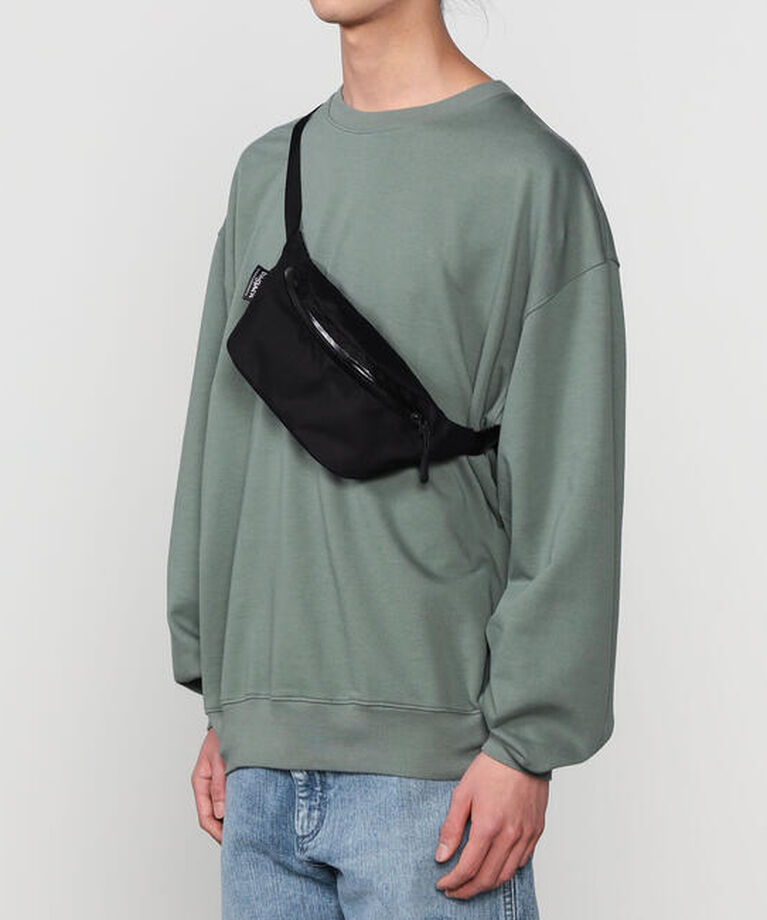  「bagjack | コーデュラナイロン コブラバックルヒップバッグ」|ショルダー・メッセンジャー|BLACK