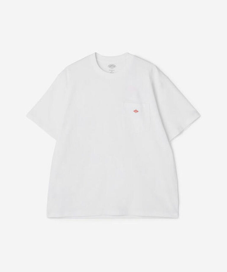 DANTON「DANTON | ポケットTシャツ SOLID MEN」|Tシャツ・カットソー|WHITE
