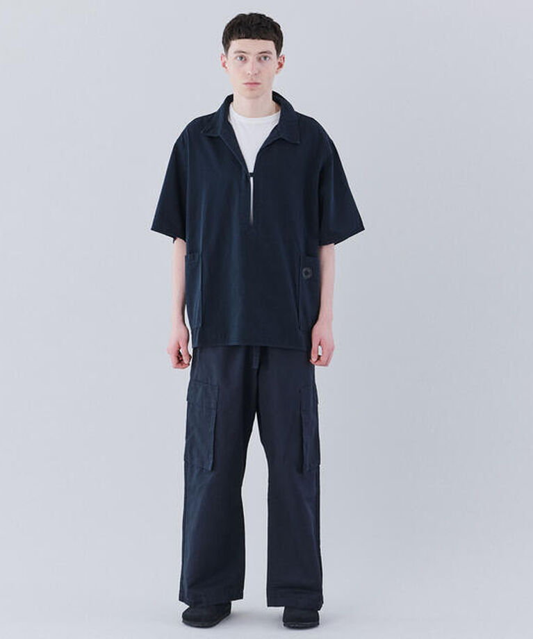 ORCIVAL「ORCIVAL | ライトデニム スキッパー半袖シャツ MEN」|シャツ・ブラウス|