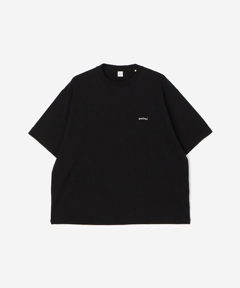 ORCIVAL「ORCIVAL | コットン天竺 クルーネック半袖Tシャツ MEN」|Tシャツ・カットソー|BLACK