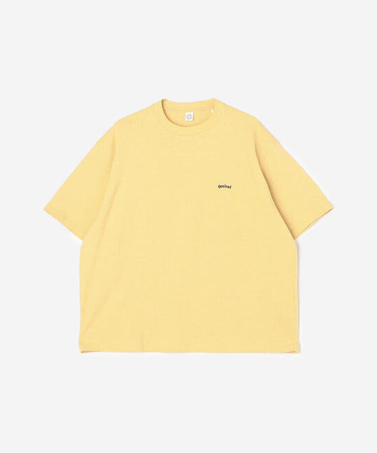 ORCIVAL「ORCIVAL | コットン天竺 クルーネック半袖Tシャツ MEN」|Tシャツ・カットソー|YELLOW