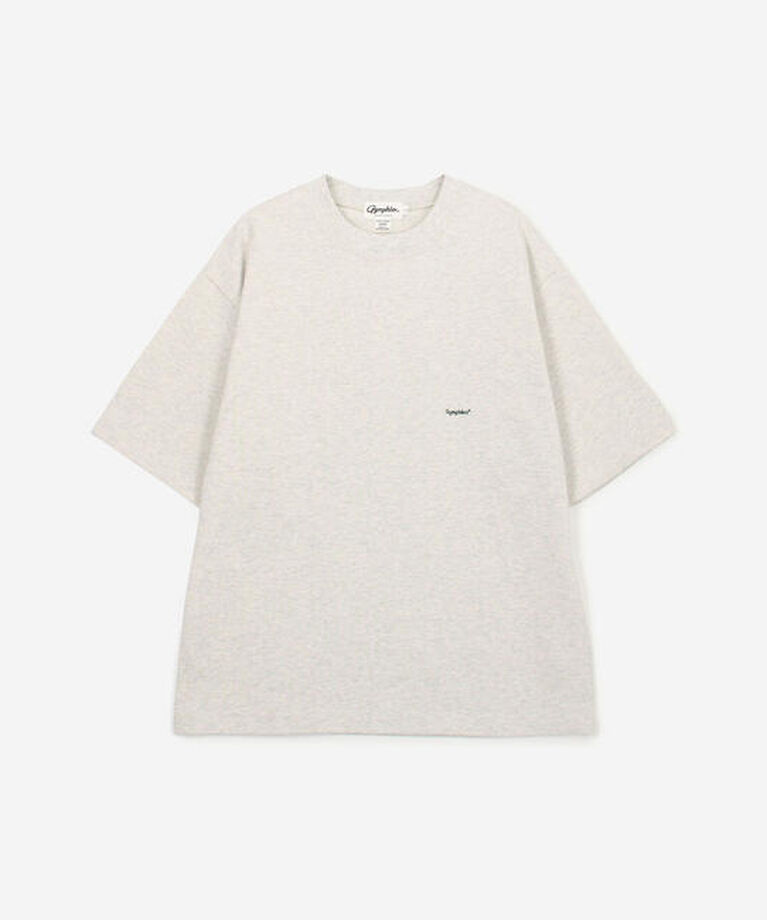 GYMPHLEX「Gymphlex | ロゴ刺繍 半袖ビッグTシャツ MEN」|Tシャツ・カットソー|LTGREY